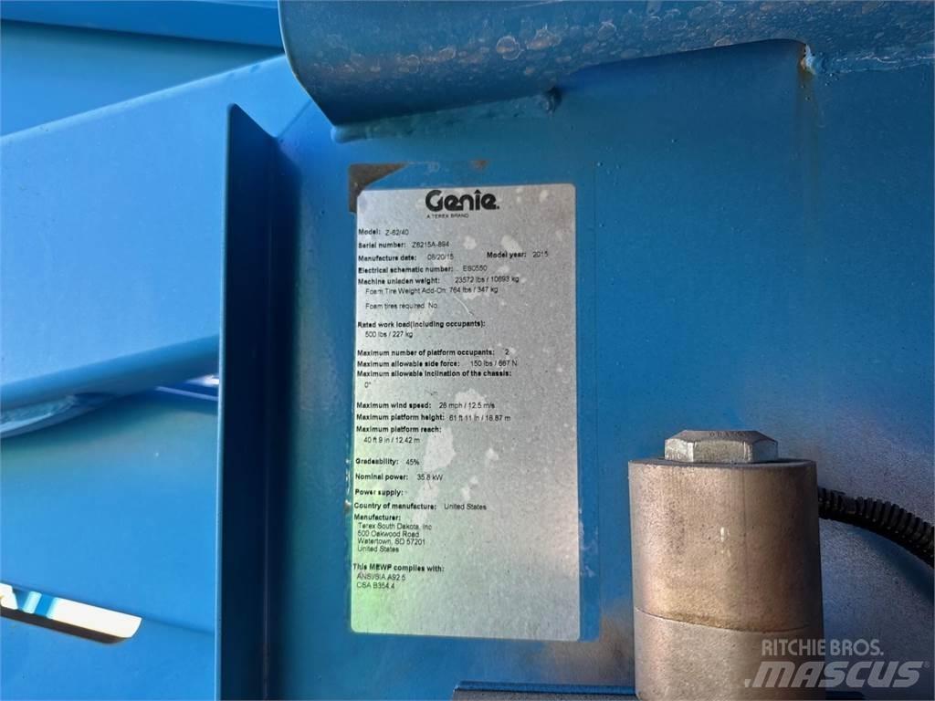 Genie Z62/40 Колінчаті підйомники