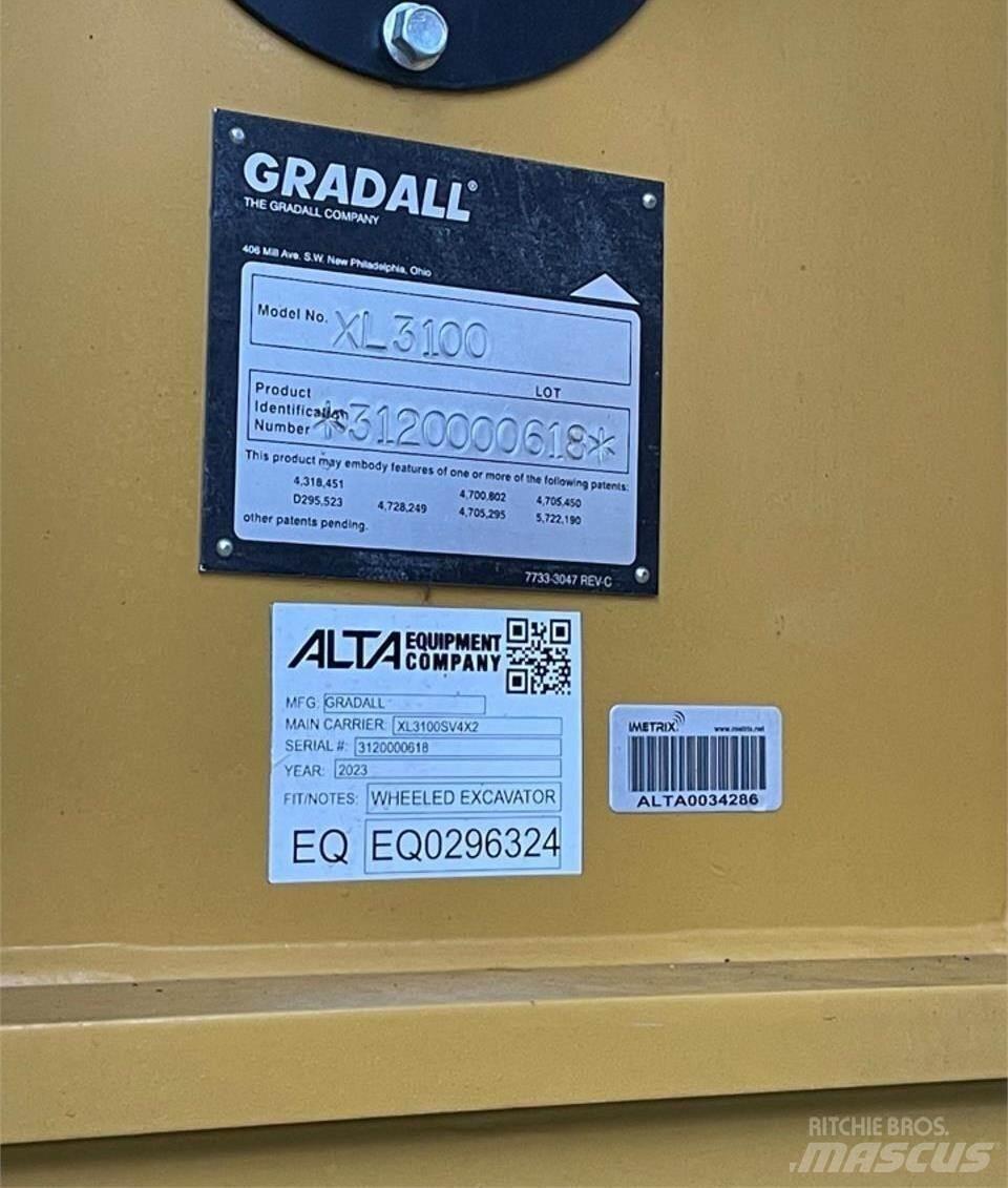 Gradall XL3100 V Колісні екскаватори