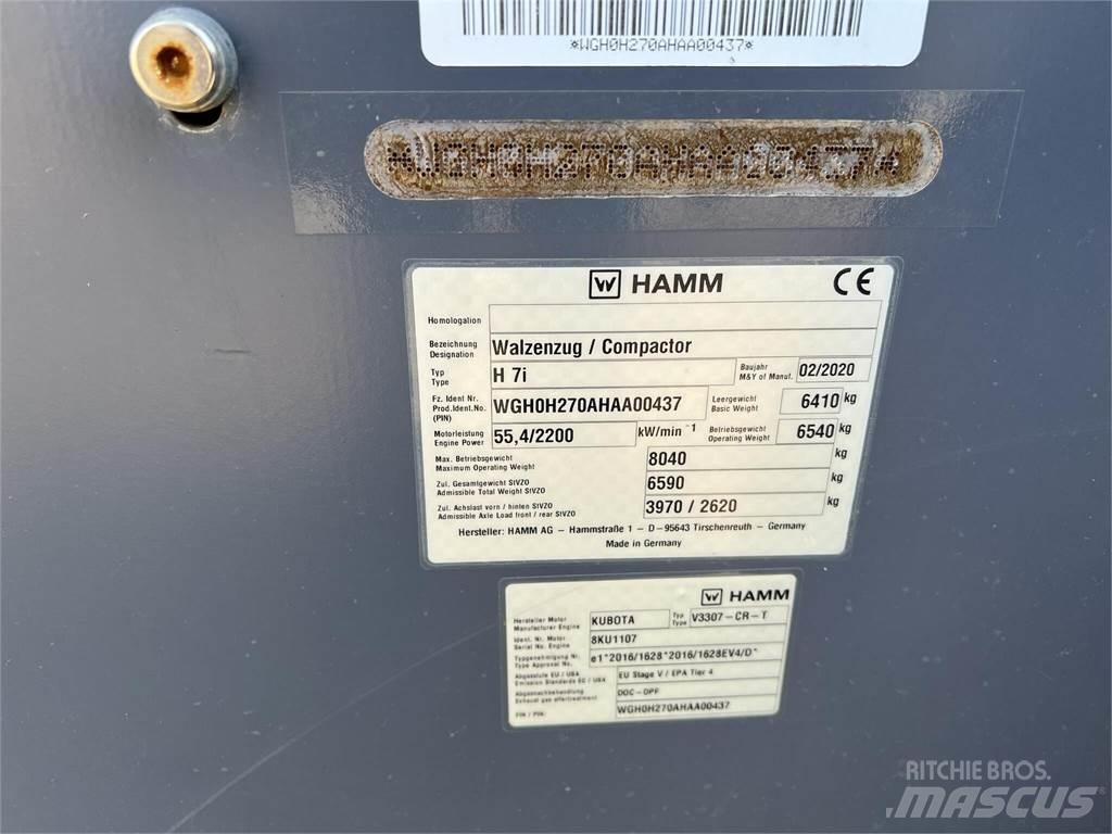 Hamm H7I Котки тротуарні