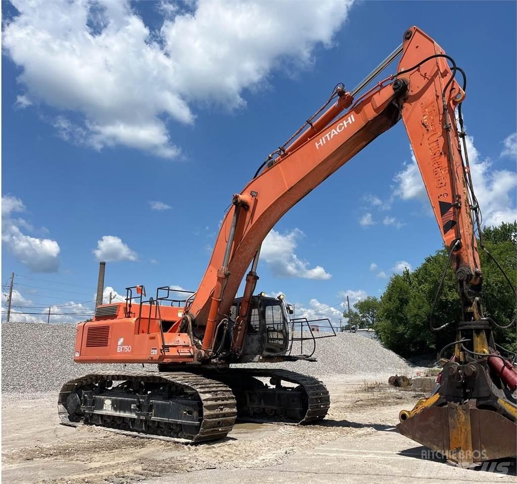 Hitachi EX750-5 Гусеничні екскаватори