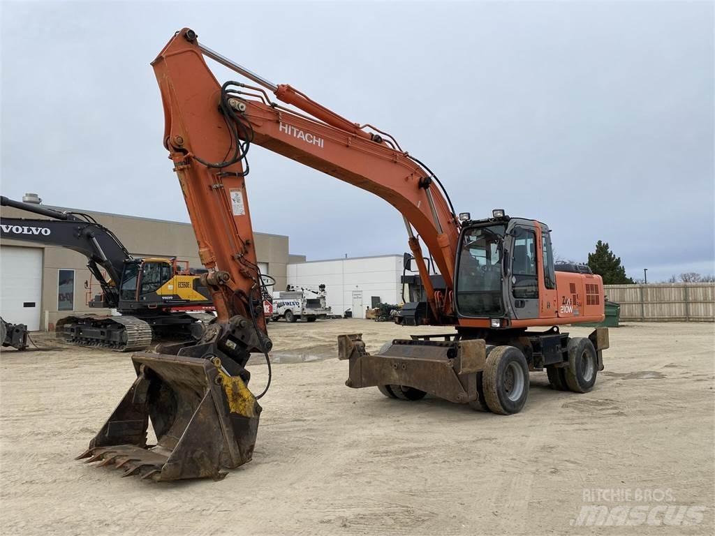 Hitachi ZX210W Колісні екскаватори