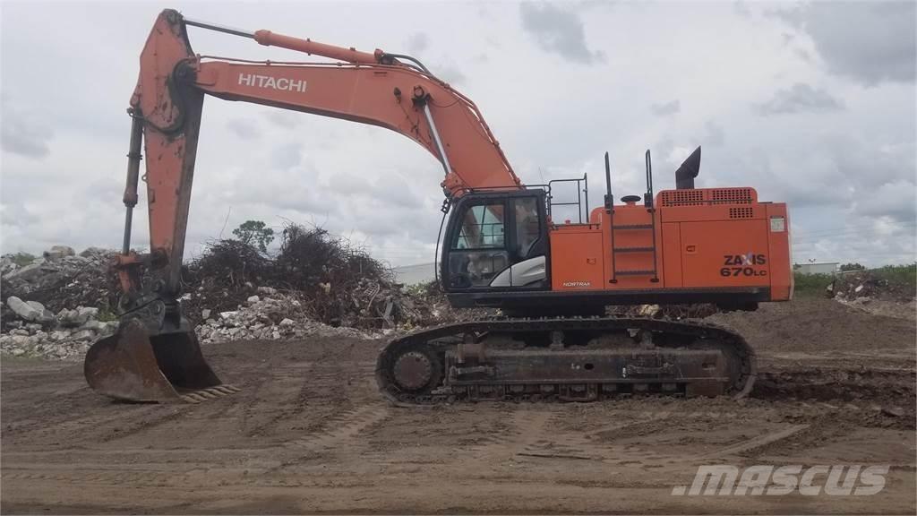 Hitachi ZX670 LC-5B Гусеничні екскаватори