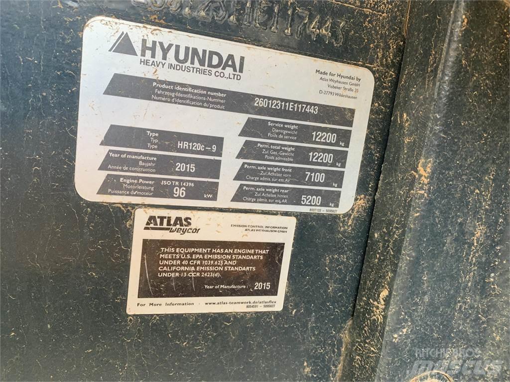 Hyundai HR120C-9 Котки тротуарні