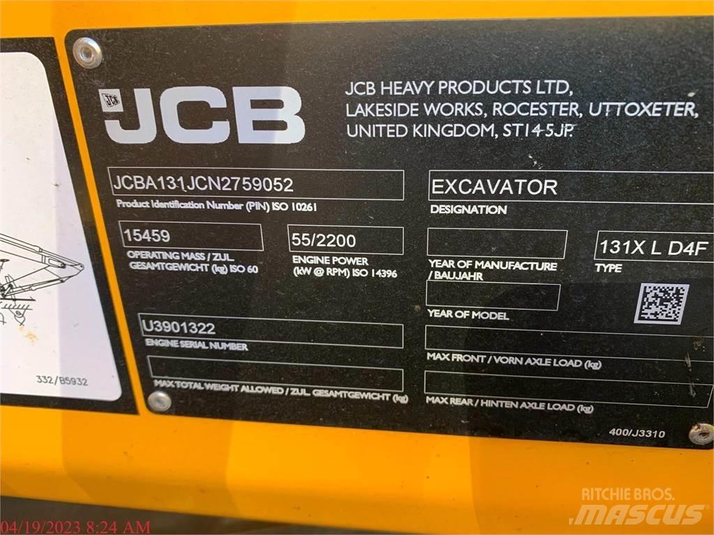 JCB 131X LC Гусеничні екскаватори