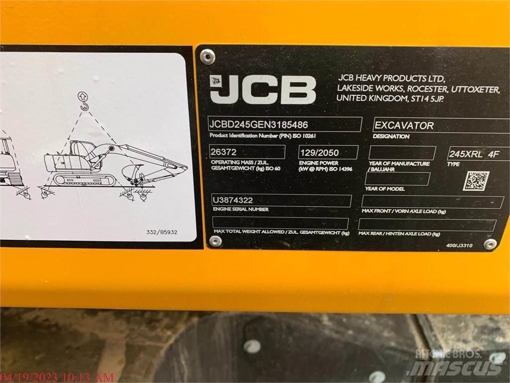 JCB 245XR Гусеничні екскаватори
