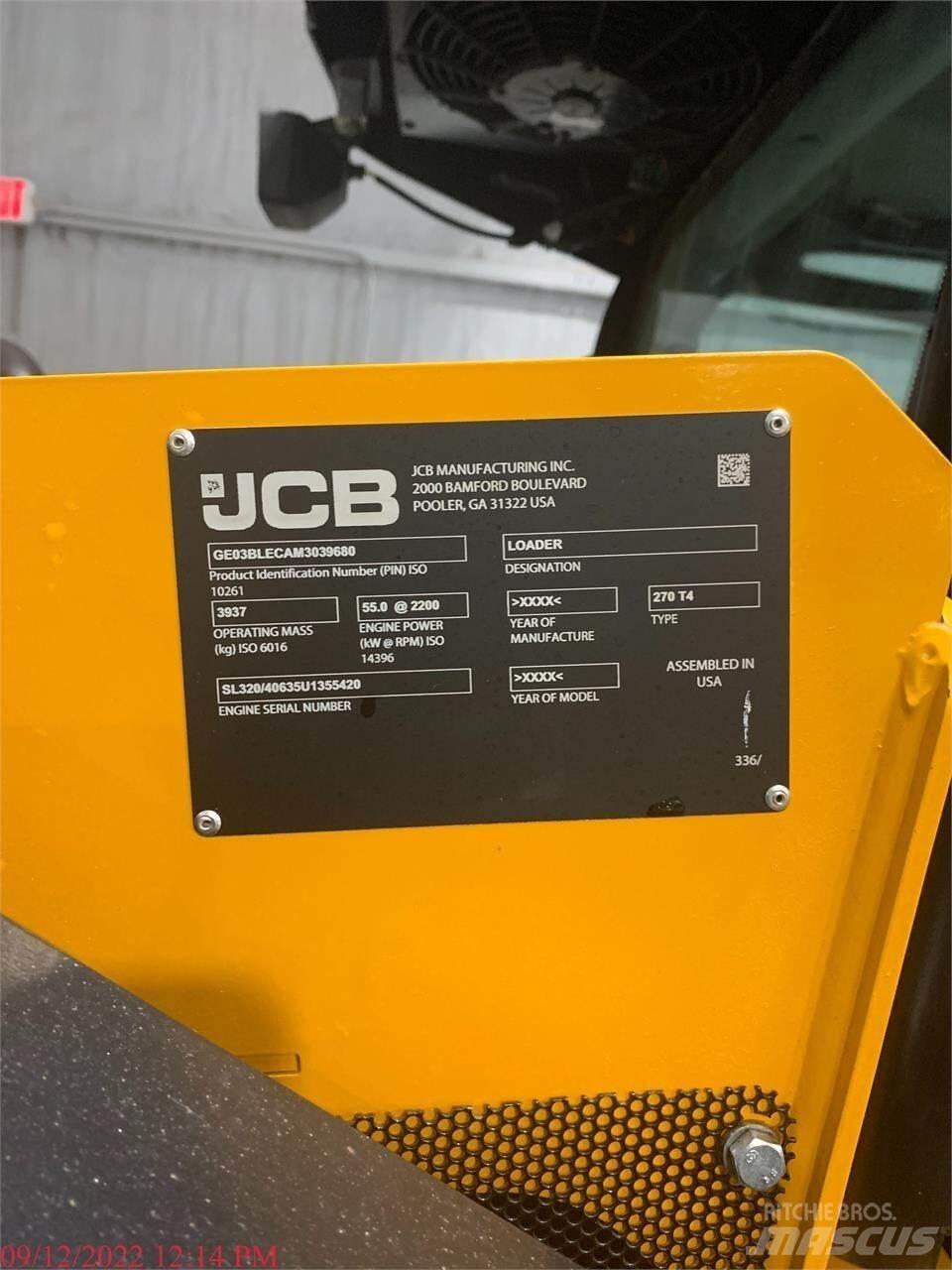 JCB 270 Міні-навантажувачі