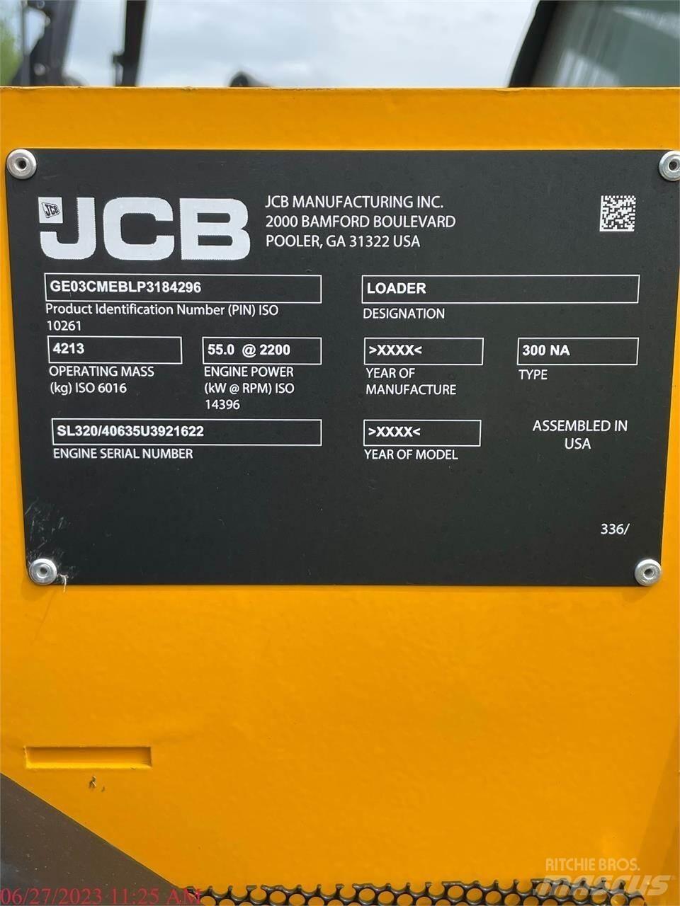 JCB 300 Міні-навантажувачі