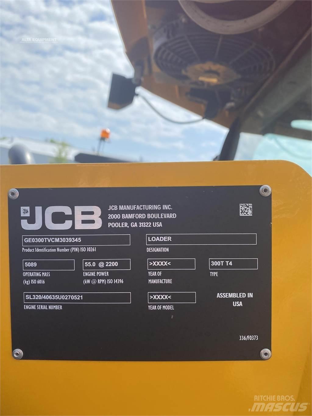JCB 300T Міні-навантажувачі