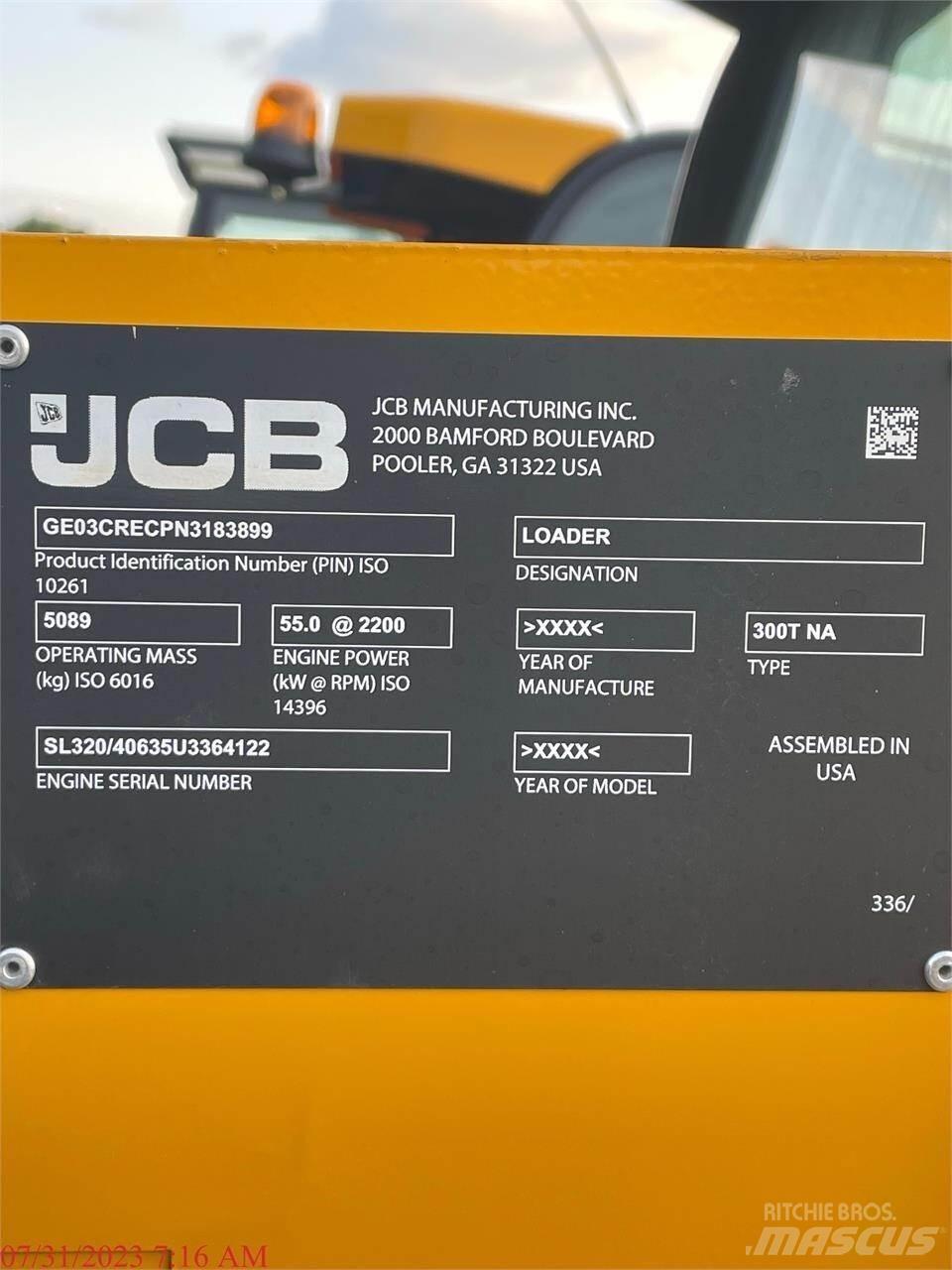 JCB 300T Міні-навантажувачі