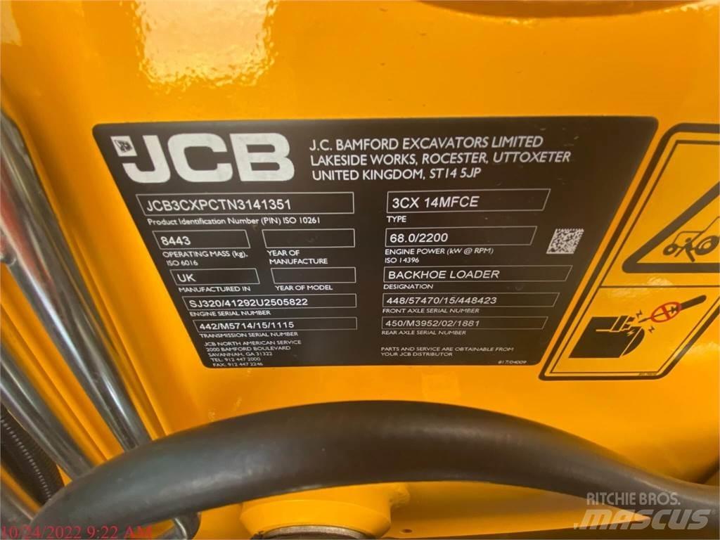 JCB 3CX14 Екскаватори-навантажувачі
