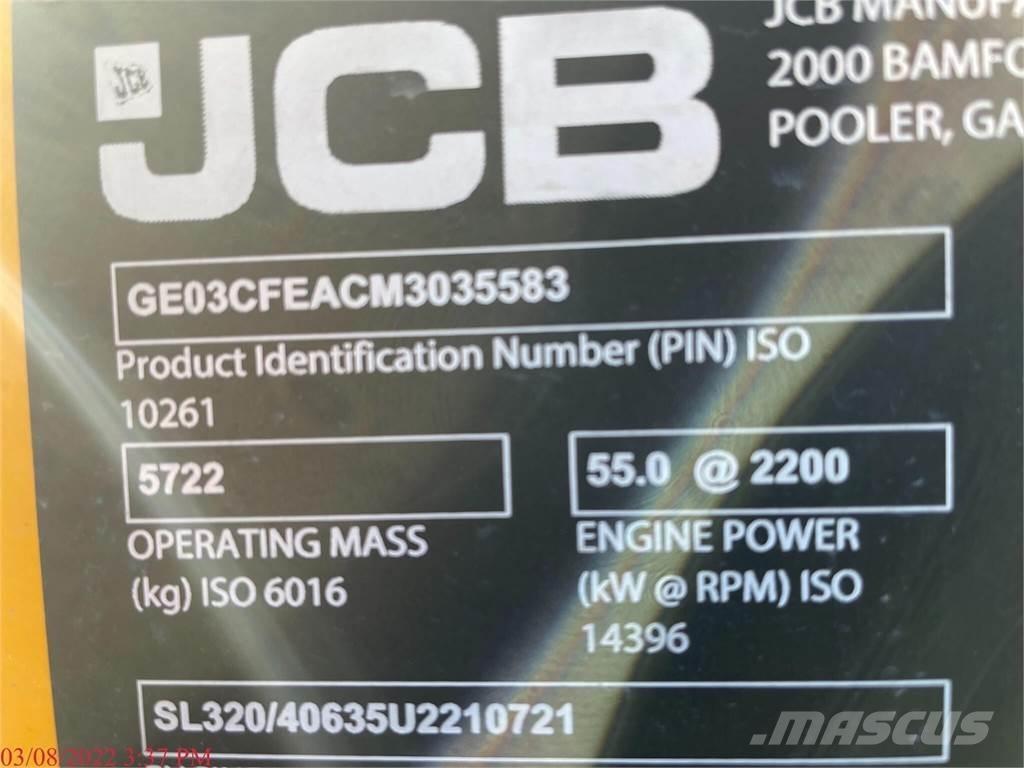 JCB 3TS-8T Міні-навантажувачі
