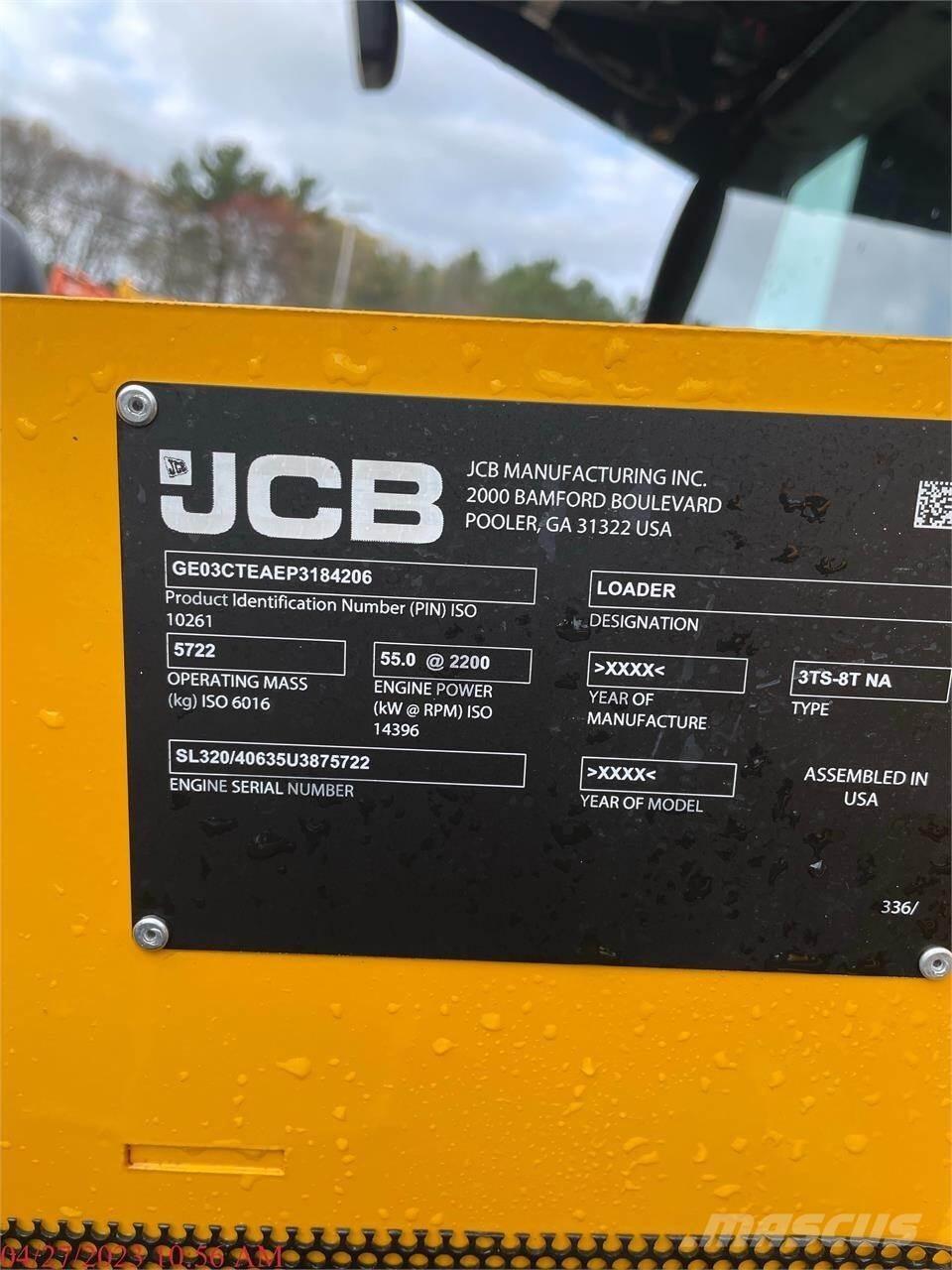 JCB 3TS-8T Міні-навантажувачі