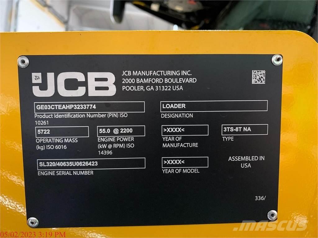 JCB 3TS-8T Міні-навантажувачі