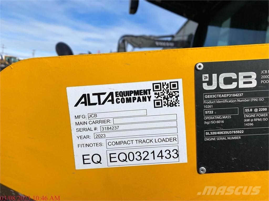 JCB 3TS-8T Міні-навантажувачі