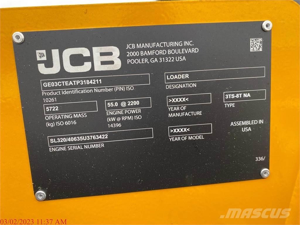 JCB 3TS-8T Міні-навантажувачі