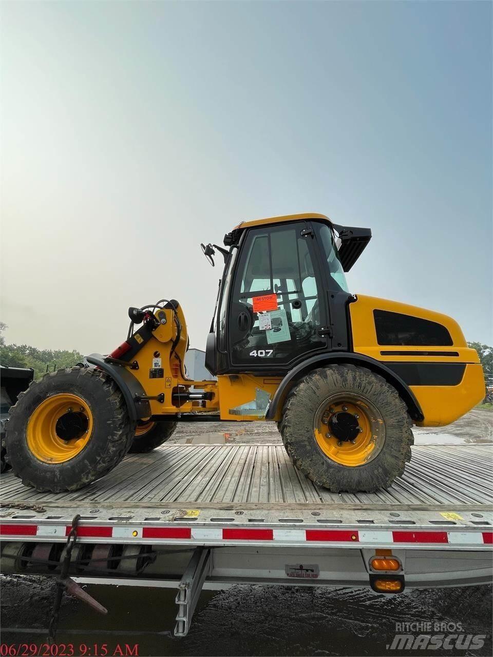 JCB 407 Фронтальні навантажувачі