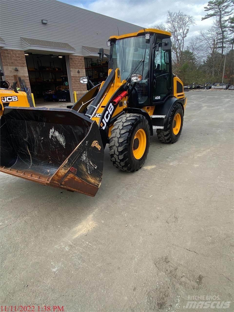 JCB 409 Фронтальні навантажувачі