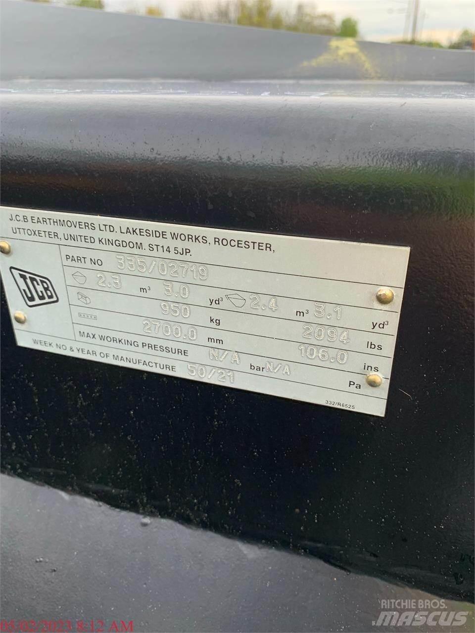 JCB 427ZX Фронтальні навантажувачі