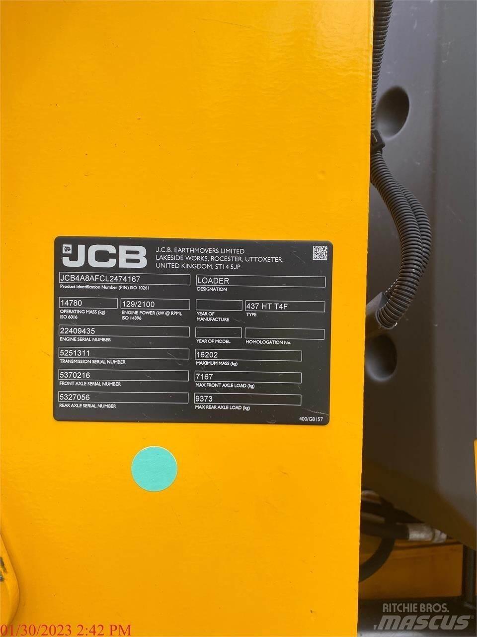 JCB 437HT Фронтальні навантажувачі