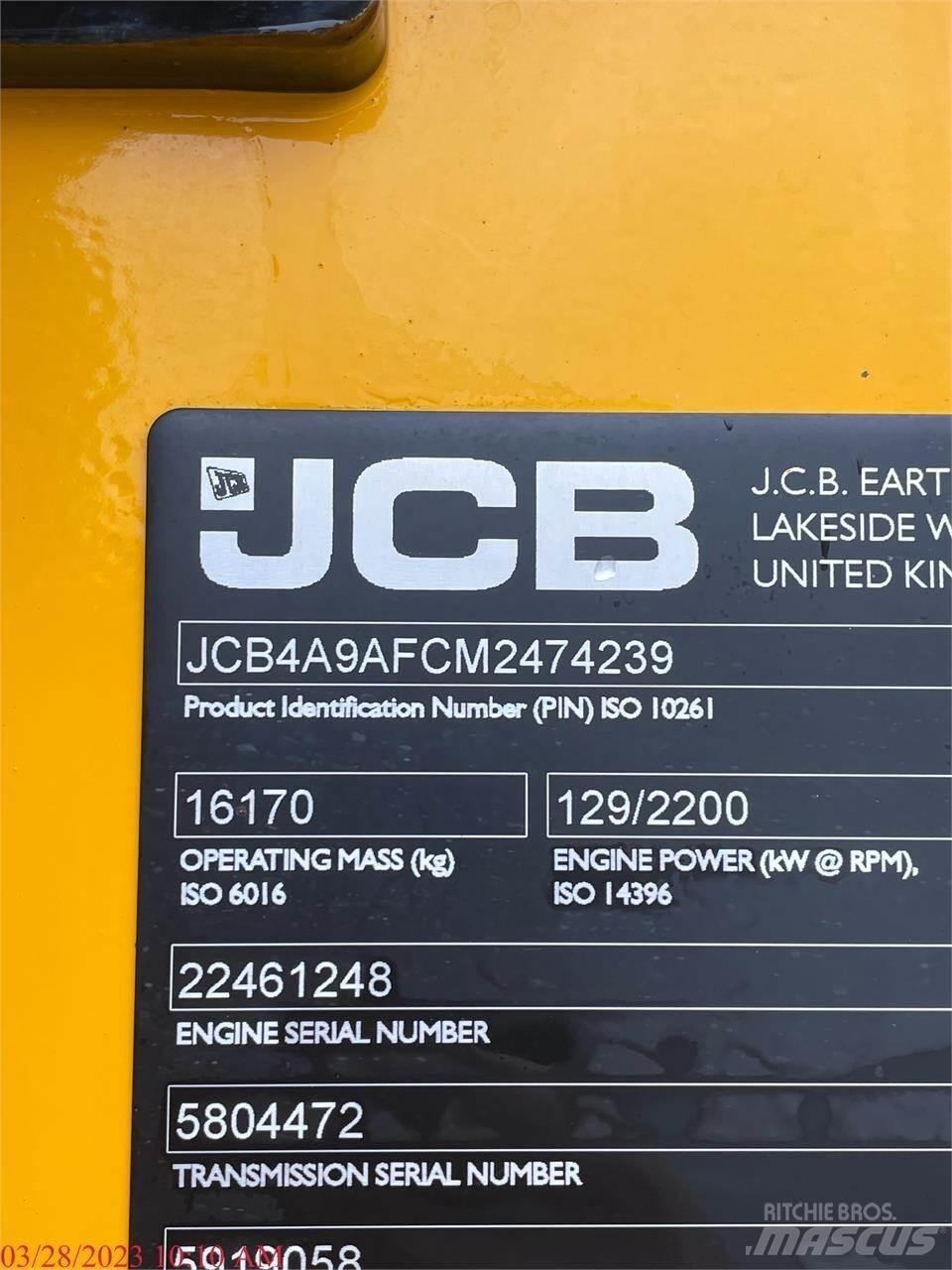 JCB 437ZX Фронтальні навантажувачі
