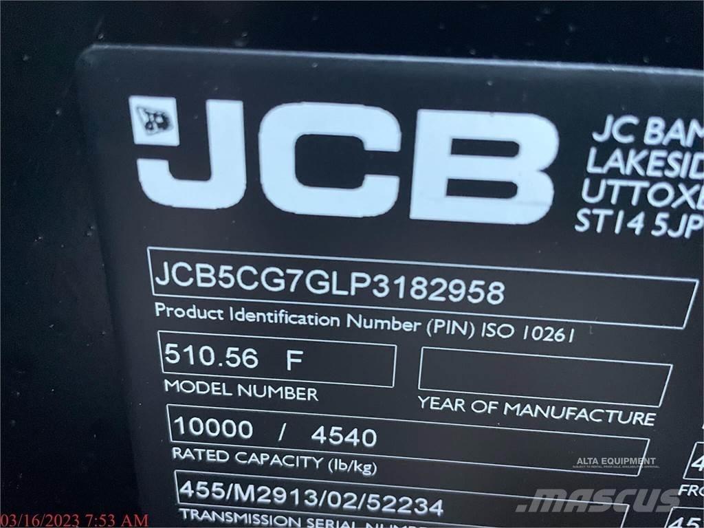 JCB 510-56 Телескопічні навантажувачі