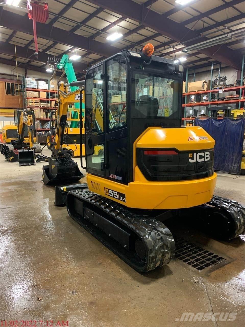 JCB 55Z-1 Міні-екскаватори < 7т