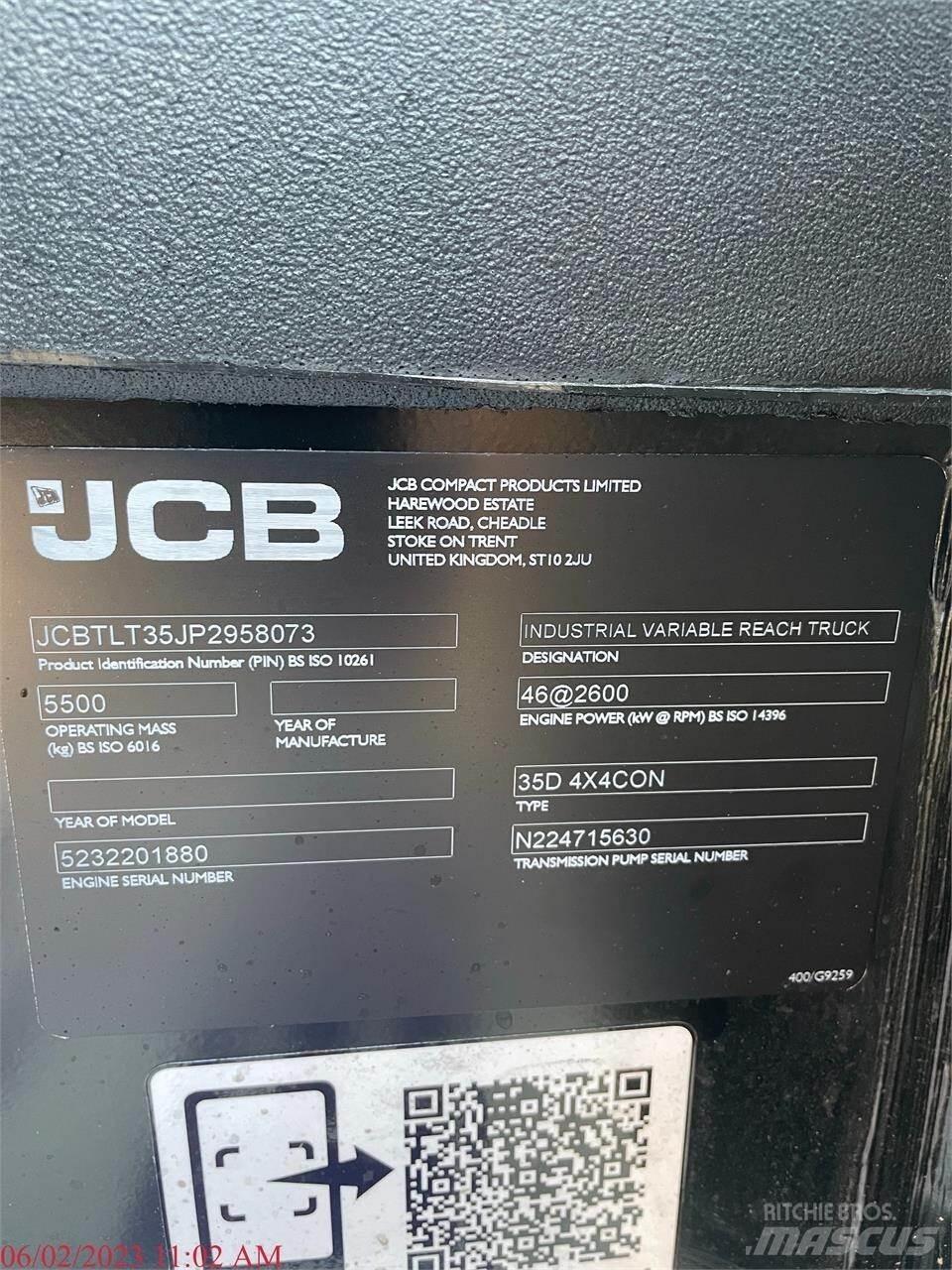 JCB 77-52D Телескопічні навантажувачі