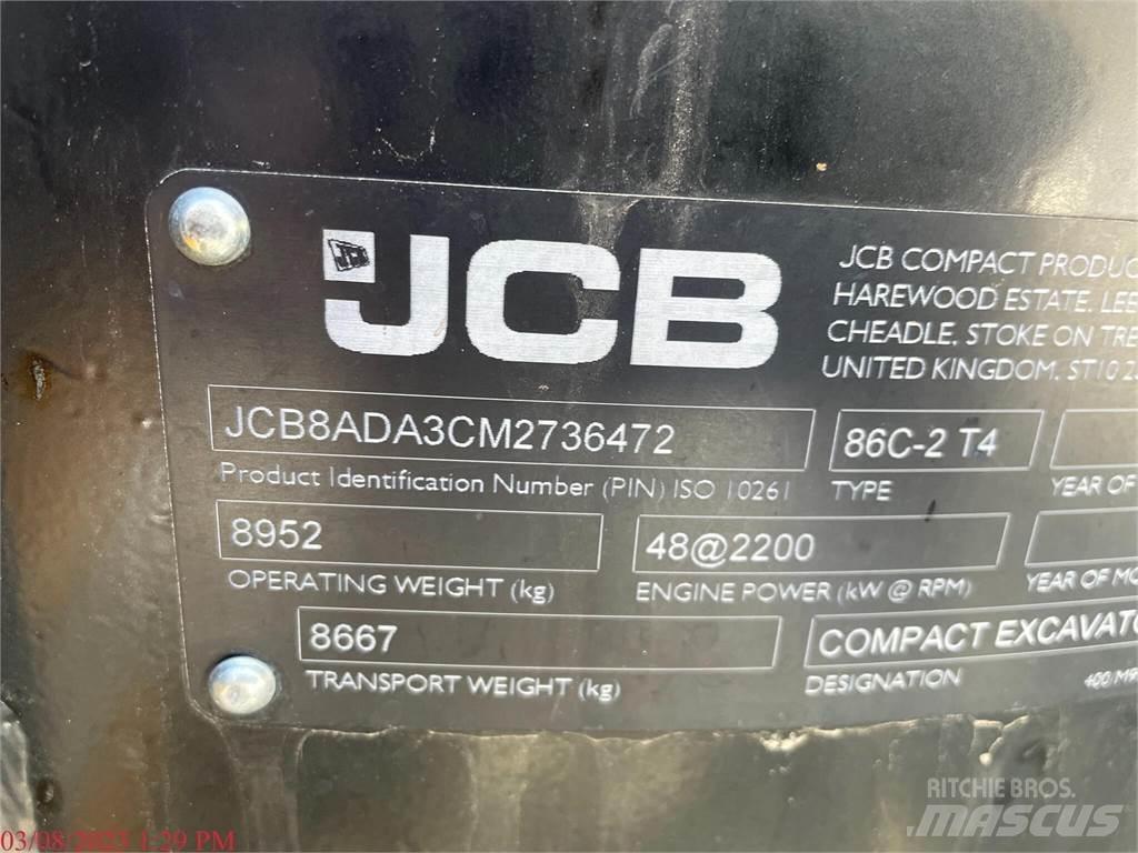 JCB 86C-2 Гусеничні екскаватори