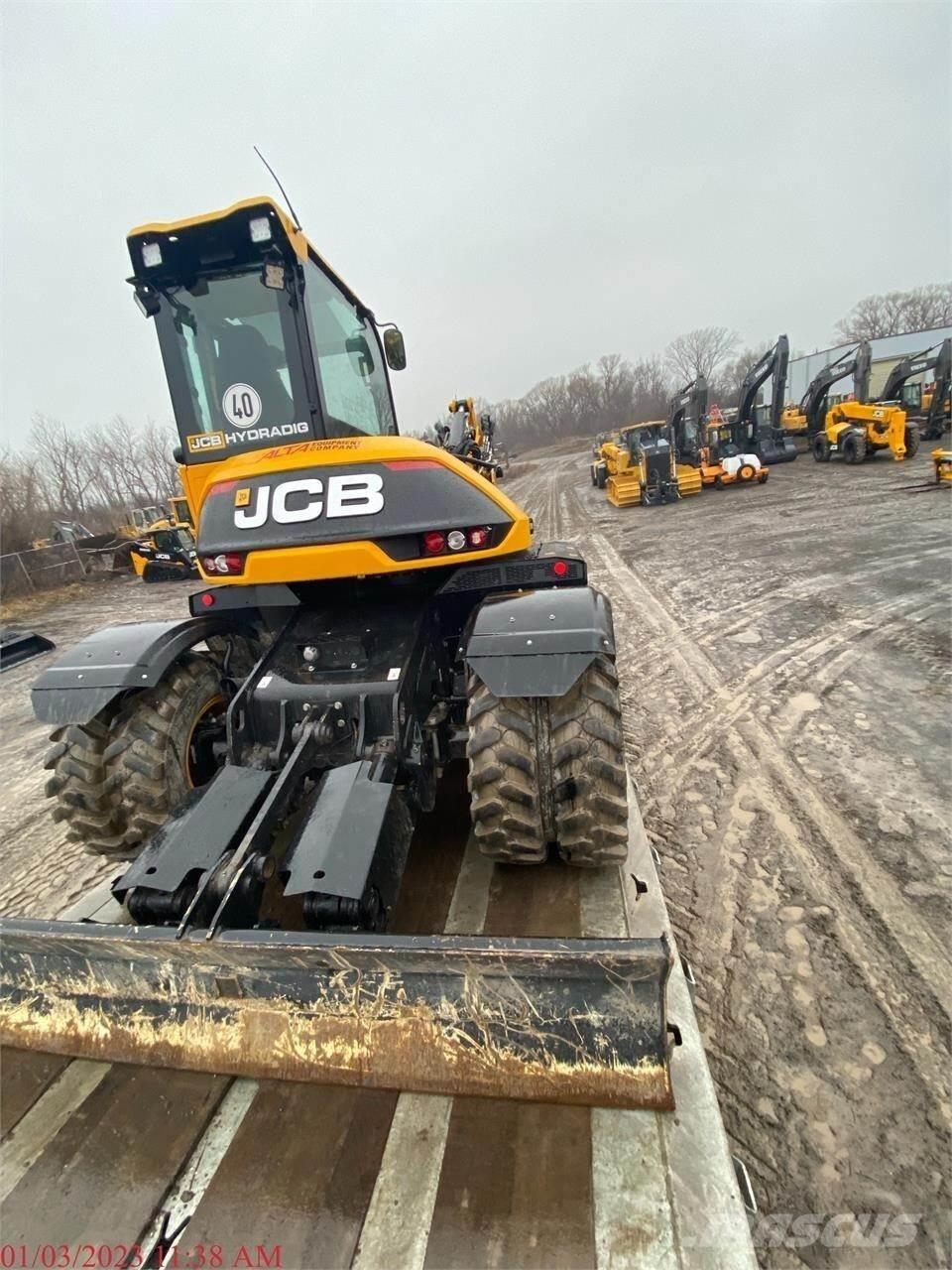 JCB HD110W Колісні екскаватори