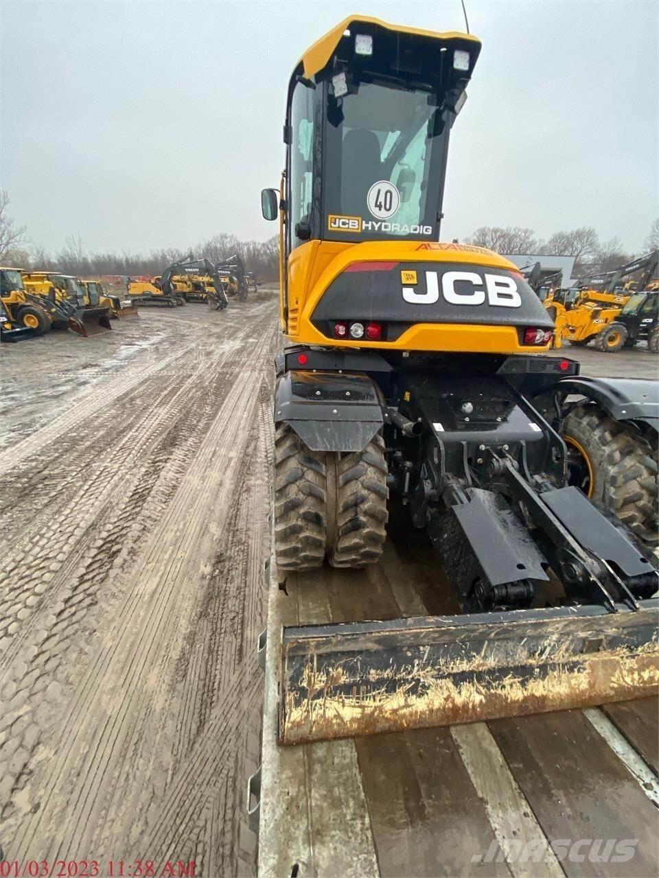 JCB HD110W Колісні екскаватори