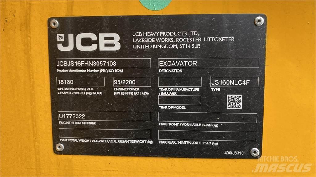JCB JS160 Гусеничні екскаватори