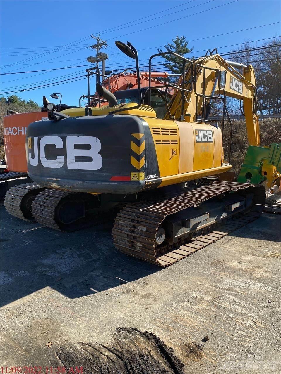JCB JS220 Гусеничні екскаватори