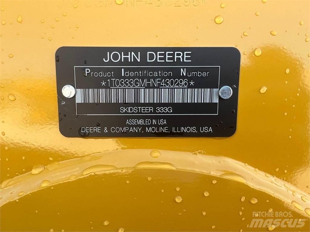 John Deere 333G Міні-навантажувачі
