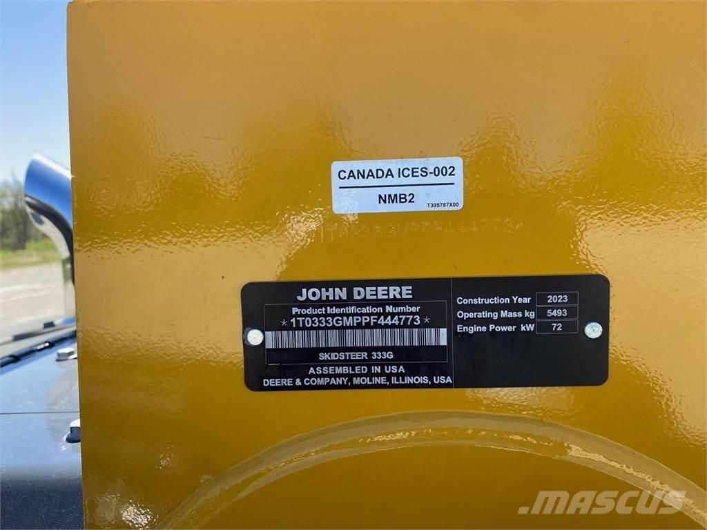 John Deere 333G Міні-навантажувачі