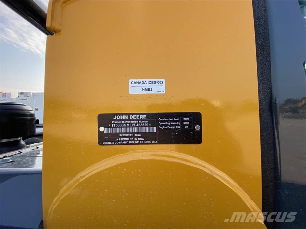 John Deere 333G Міні-навантажувачі