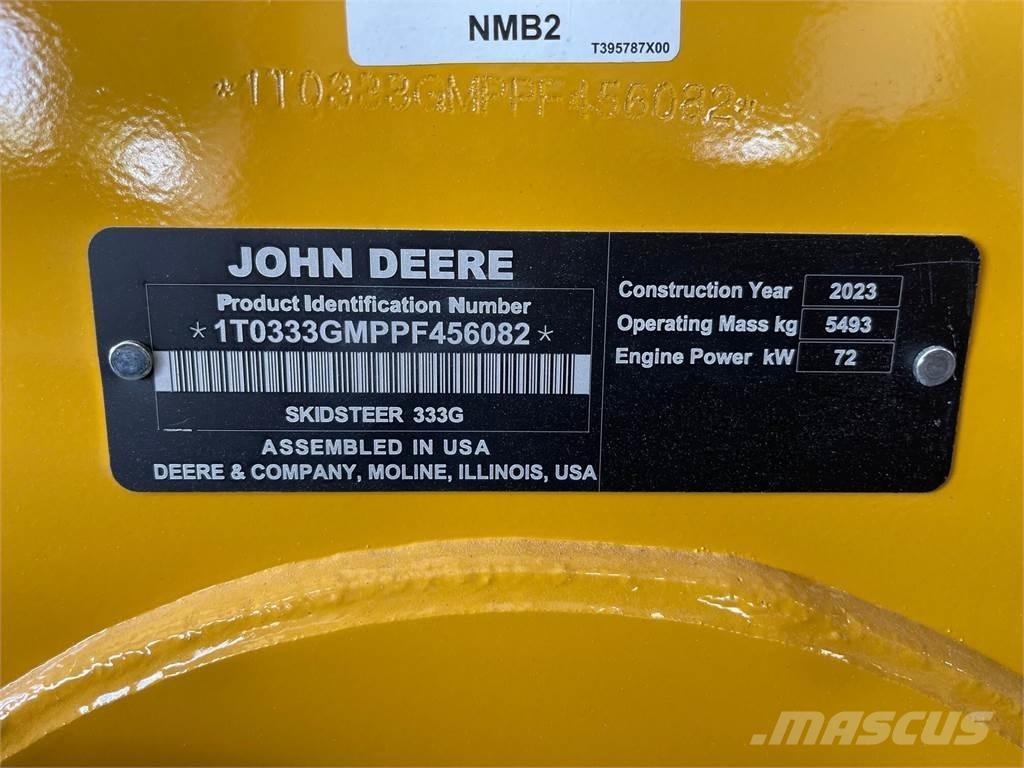 John Deere 333G Міні-навантажувачі