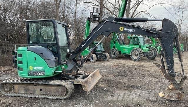 John Deere 50G Міні-екскаватори < 7т