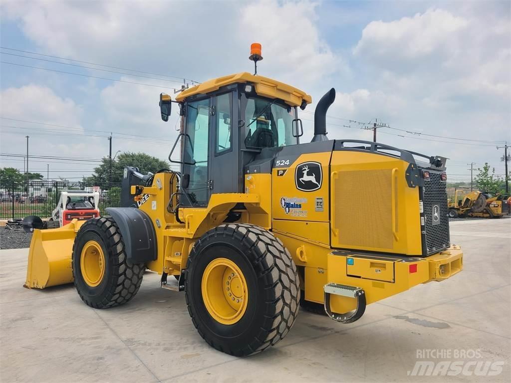 John Deere 524P Фронтальні навантажувачі