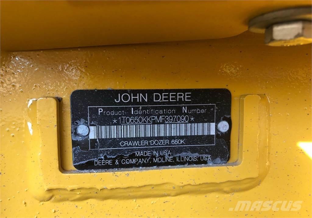 John Deere 650K LGP Гусеничні бульдозери