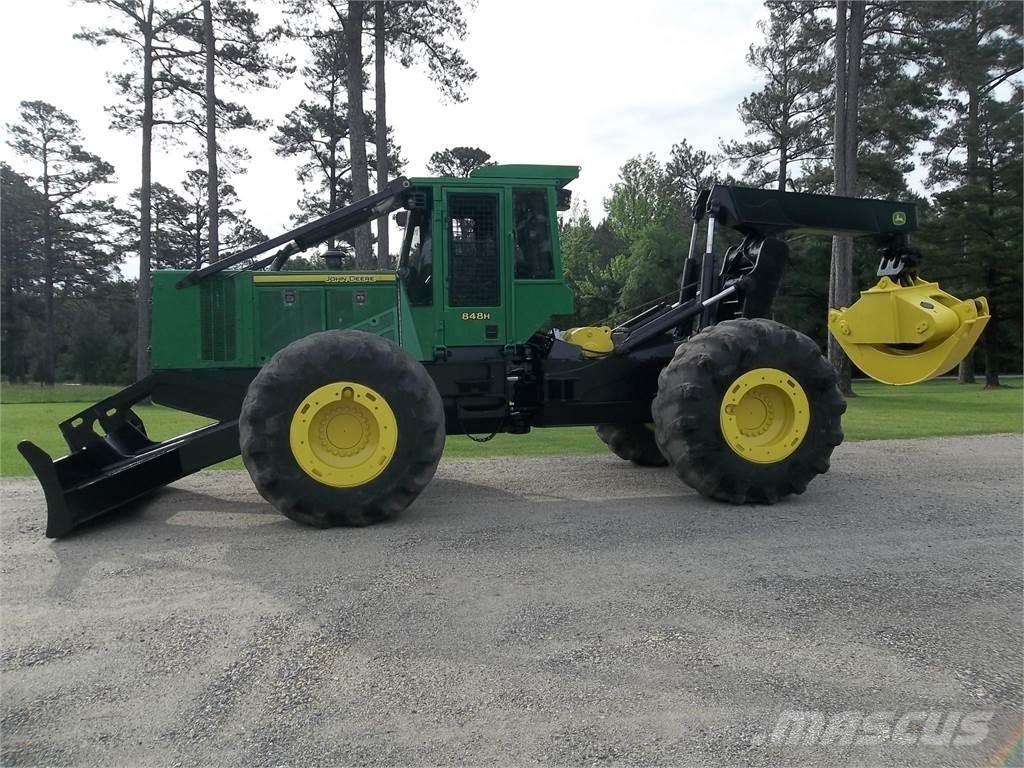 John Deere 848H Трельовочні трактора