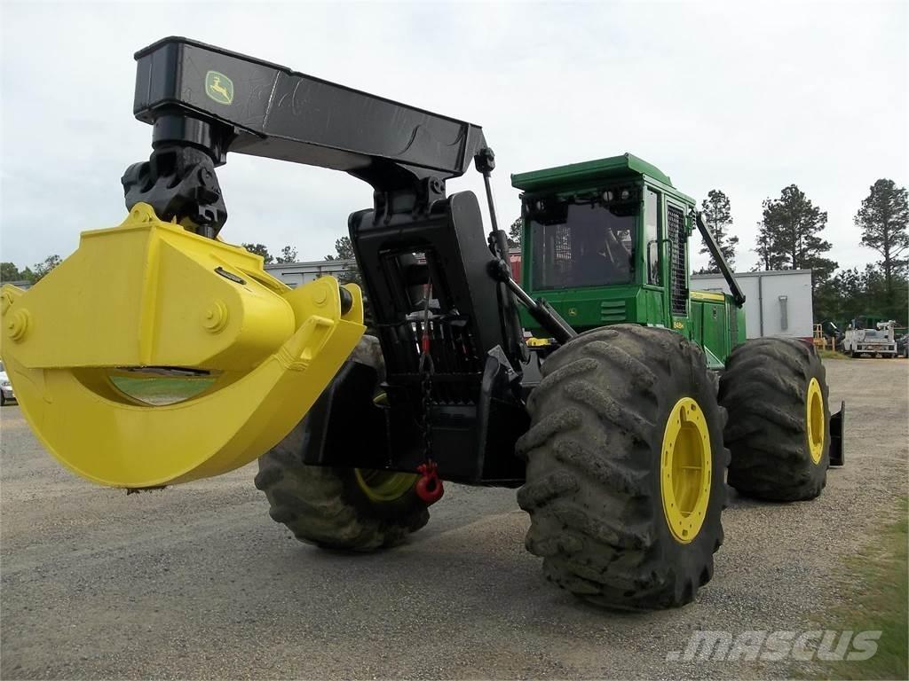 John Deere 848H Трельовочні трактора