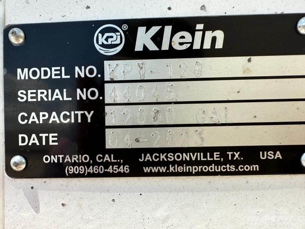 Klein KPT120 Поливальні машини