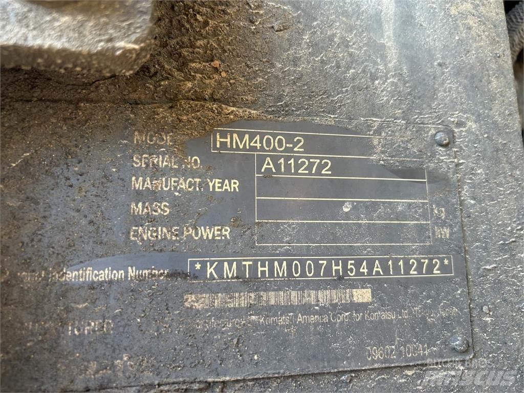 Komatsu HM400-2 Зчленовані самоскиди