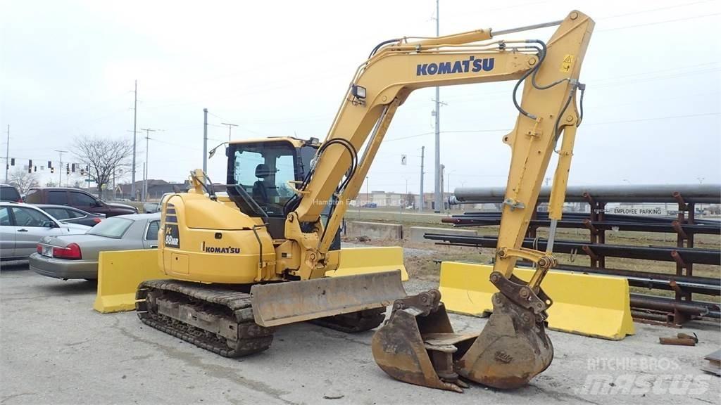 Komatsu PC88MR-10 Гусеничні екскаватори