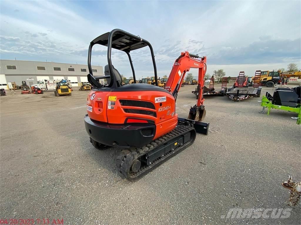 Kubota KX040-4 Міні-екскаватори < 7т