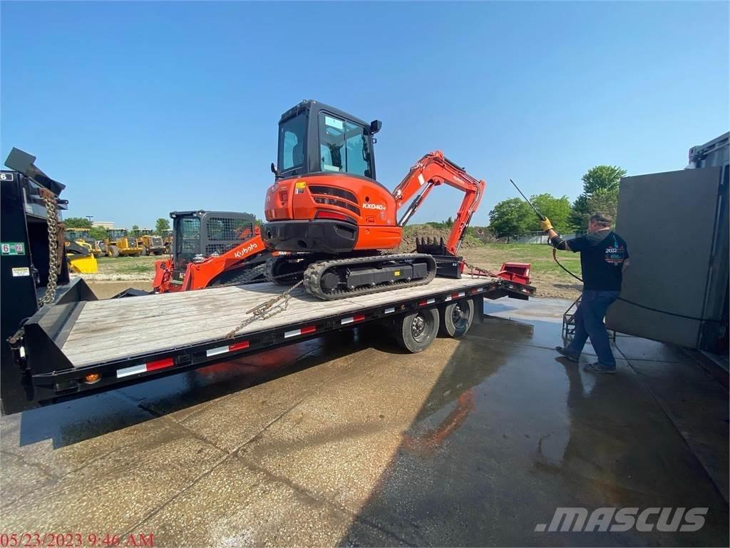 Kubota KX040-4 Міні-екскаватори < 7т