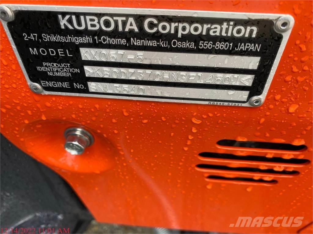 Kubota KX057-5 Гусеничні екскаватори