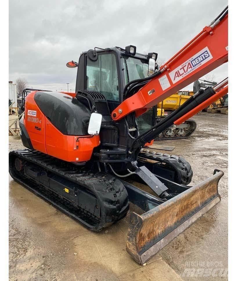 Kubota KX080 Лісові мулчери