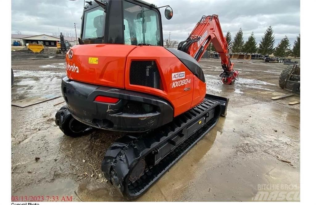 Kubota KX080 Лісові мулчери