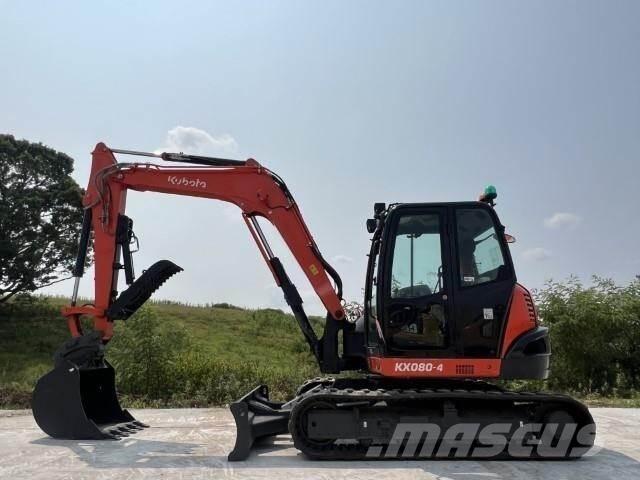 Kubota KX080-4A Гусеничні екскаватори